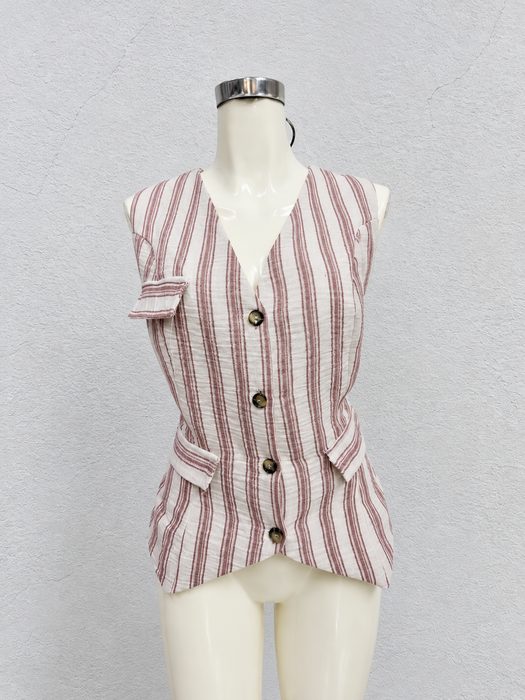Blusa de rayas confeccionada por ELNI